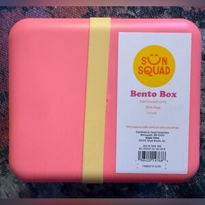 Sun Squad Pink Bento Box